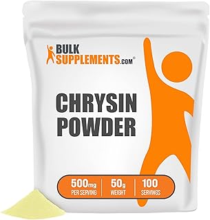 Bulksupplements.com poudre de chrysine (5,7-dihydroxyflavone) - pour le soutien des antioxydants - sans gluten, sans poudre de remplissage - 500 mg par portion, 100 portions (50 grammes - 1,8 oz). DIAYTAR COTE D'IVOIRE est une boutique en ligne généraliste proposant plus de 300 000 références de produits divers, faisant d'elle le leader du marché en Côte d'Ivoire. Avec une gamme variée de produits, elle répond aux besoins de tous les clients. Elle est la destination idéale pour faire vos achats en ligne.
