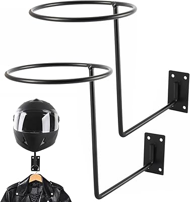 Paquet de 2 porte-casques, support mural en métal pour veste, chapeaux, porte-casque multifonctionnel, accessoires de moto. La boutique en ligne DIAYTAR COTE D'IVOIRE comprend une équipe dédiée qui travaille sans relâche pour proposer les dernières tendances et les meilleurs produits à des prix compétitifs. Elle ambitionne de devenir la référence incontournable pour les achats en ligne en Côte d'Ivoire, grâce à sa large sélection de produits et à son service de qualité.