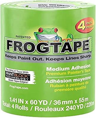 Frogtape 240660 ruban de peinture multi-surfaces avec tampon de peinture adhérence moyenne. DIAYTAR COTE D'IVOIRE est une boutique en ligne qui propose une large gamme de produits, allant des produits alimentaires aux produits électroniques en passant par les vêtements et les accessoires. Avec plus de 300 000 références, les clients peuvent trouver tout ce dont ils ont besoin en un seul endroit. Cela en fait la boutique en ligne la plus complète de Côte d'Ivoire.