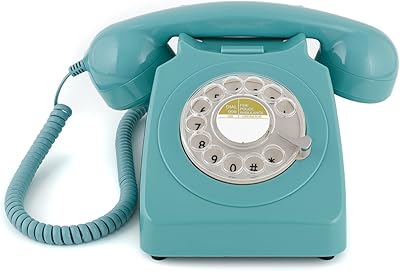 Téléphone sans fil rétro gpo - gpo-746 rotary-blue. DIAYTAR COTE D'IVOIRE est une boutique en ligne de confiance qui propose des produits de haute qualité à des prix raisonnables. La boutique est équipée d'un système de paiement sécurisé et d'une équipe de service client dédiée pour aider les clients à résoudre tout problème. Avec une livraison rapide et fiable, les clients peuvent être assurés de recevoir leurs commandes en temps voulu.