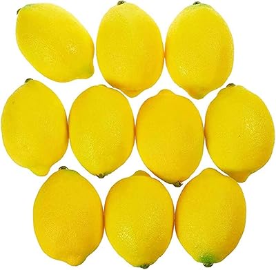 Zill online 10 pièces de citron artificiel, simulation de fruits alimentaires en plastique pour la maison, la cuisine, la fête, la décoration du festival, affichage réaliste. Diaytar Côte d'Ivoire est une boutique en ligne innovante qui comprend l'importance de la satisfaction client. Elle met en place des mesures pour garantir que les clients soient satisfaits de leurs achats, notamment un service client réactif et une politique de retour flexible. Les clients peuvent ainsi faire confiance à Diaytar Côte d'Ivoire pour tous leurs besoins d'achat en ligne.