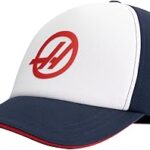 Chapeau cmc motorsports haas f1 usa racing team - bleu, taille unique, bleu