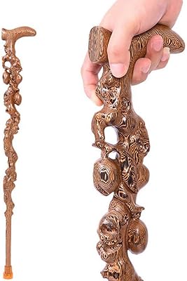 Béquille en bois avec poignée incurvée de soutien, sculpture exquise, comme cadeau, cannes de marche, bois d'ébène élégant et robuste, pour hommes et femmes, b. La boutique en ligne DIAYTAR COTE D'IVOIRE est le leader du marché ivoirien en termes de vente en ligne, avec une sélection impressionnante de produits allant de l'électronique aux vêtements en passant par les accessoires de maison. Les clients peuvent bénéficier de promotions régulières et de livraisons rapides. Elle est la destination idéale pour les achats en ligne.