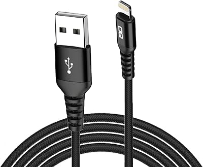 Câble de chargeur usb pour iphone 1 mètre usb type a vers lightning en nylon tressé, charge rapide, câble de synchronisation de données compatible avec apple iphone, ipad, noir. Avec plus de 300 000 références disponibles, DIAYTAR COTE D'IVOIRE est votre destination en ligne pour tous vos besoins, du petit au grand. Nous proposons des produits de haute qualité à des prix compétitifs, ainsi que des promotions et des offres spéciales régulières. Notre objectif est de rendre l'achat en ligne accessible et agréable pour tous.