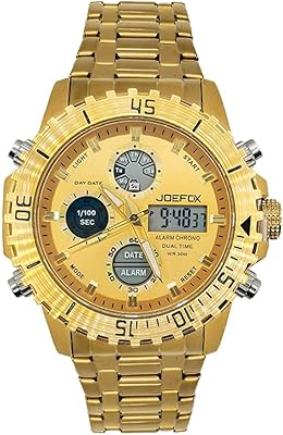 Montre analogique-numérique en acier inoxydable pour homme | montre à quartz étanche à double cadran horaire | chronographe double heure | tendance et pratique. La boutique en ligne DIAYTAR COTE D'IVOIRE est une plateforme de commerce électronique qui permet aux clients de faire des achats en ligne de manière sécurisée. Elle propose plus de 300 000 références de produits et offre une grande variété de choix pour les clients. Les clients peuvent également profiter de promotions et de réductions exclusives.