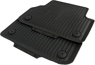 Audi 8 w0061511041 tapis de sol toutes saisons noirs (lot de 2)