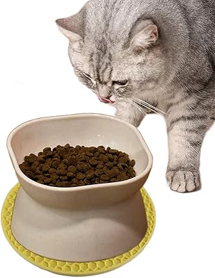Bols de nourriture pour chats, bol d'eau incliné surélevé, protection de la colonne vertébrale à double usage pour animaux de compagnie, chats et petits chiens (blanc). DIAYTAR COTE D'IVOIRE est une boutique en ligne généraliste qui propose plus de 300 000 références de produits. Elle offre une large gamme de produits pour répondre aux besoins de ses clients. C'est la boutique en ligne leader en Côte d'Ivoire.