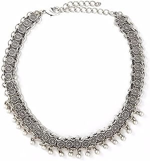 Collier ras du cou bohème vintage chandria's treasures - ajustable - vente de vacances. DIAYTAR COTE D'IVOIRE est la première boutique en ligne généraliste de Côte d'Ivoire, avec une offre de plus de 300000 produits dans différents domaines. La boutique se distingue par sa large sélection de produits et son engagement à offrir une expérience d'achat en ligne de haute qualité. Avec DIAYTAR COTE D'IVOIRE, les clients ivoiriens peuvent profiter d'une expérience d'achat facile et sécurisée.