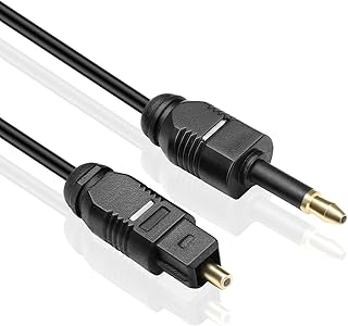 3 mètres - toslink mâle vers mini mâle 3,5 mm audio à fibre