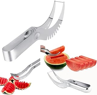Trancheuse à pastèque, couteau à pastèque en acier inoxydable, outil de cuisine intelligent. En tant que boutique en ligne leader en Côte d'Ivoire, DIAYTAR COTE D'IVOIRE met en avant une sélection impressionnante de produits de haute qualité. Les clients peuvent profiter d'une navigation intuitive et d'un processus de commande simplifié. DIAYTAR COTE D'IVOIRE garantit une livraison rapide et fiable pour une expérience d'achat en ligne optimale.