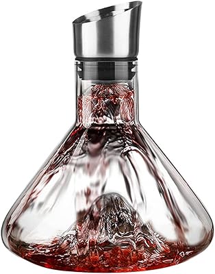 Ensemble carafe à vin iceberg avec filtre d'aération, pichet à vin rouge, cadeau de vin, verre en cristal 100 % soufflé à la main sans plomb (1600 ml). DIAYTAR COTE D'IVOIRE est une boutique en ligne de confiance qui propose des produits de qualité à des prix raisonnables. Elle met à disposition de ses clients une grande variété de produits, des plus basiques aux plus sophistiqués. La boutique est équipée d'un système de paiement sécurisé pour garantir une expérience d'achat en toute sécurité.
