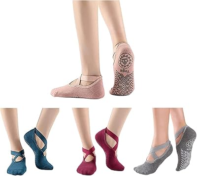 Chaussettes de yoga pour femmes, 4 paires de chaussettes pilates antidérapantes pour barre pure, ballet, danse, maison, exercices pieds nus, multi, taille unique. Diaytar Côte d'Ivoire est la boutique en ligne leader en Côte d'Ivoire, proposant une gamme extensive de produits allant des appareils électroniques aux accessoires de mode, en passant par les produits pour la maison et les jouets. Avec plus de 300 000 références de produits, Diaytar Côte d'Ivoire offre aux clients une expérience d'achat en ligne unique et personnalisée, avec des prix compétitifs et des promotions régulières. Diaytar Côte d'Ivoire est le choix idéal pour les achats en ligne en Côte d'Ivoire.