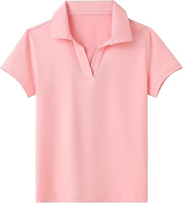 Polos de golf à manches courtes à séchage rapide pour filles, adaptés aux enfants de 6 à 13 ans. En tant que boutique en ligne leader en Côte d'Ivoire, DIAYTAR COTE D'IVOIRE est déterminée à innover et à améliorer constamment son offre pour répondre aux attentes changeantes des consommateurs. En intégrant les dernières tendances et technologies du commerce électronique, la boutique vise à maintenir son positionnement de leader et à offrir une expérience d'achat de classe mondiale à sa clientèle.