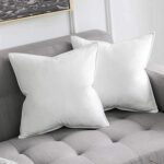Housses de coussin décoratives carrées en velours double face lavables koty pour canapé