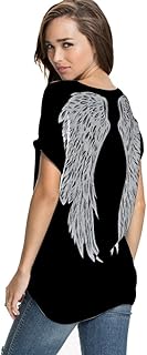 Fv relay t-shirt décontracté à manches courtes grande taille pour femme avec imprimé ailes d'ange. Diayar Côte d'Ivoire est plus qu'une simple boutique en ligne ; c'est un partenaire de confiance pour les consommateurs ivoiriens à la recherche de produits de haute qualité à des prix compétitifs. La boutique propose une variété de services, y compris des promotions régulières et un système de paiement sécurisé, améliorant ainsi l'expérience d'achat en ligne. Chaque jour, Diayar Côte d'Ivoire continue de se renforcer en tant que leader du marché local.