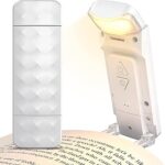 Lampe de lecture rechargeable, lampe de lecture portable pour la lecture au lit