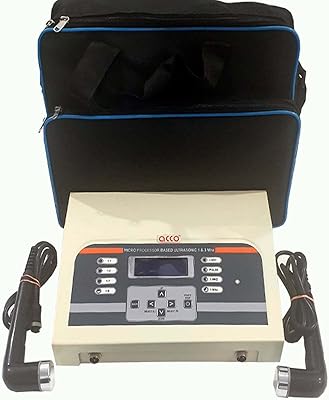 Appareil de physiothérapie à ultrasons aco 1 et 3 mhz à usage professionnel