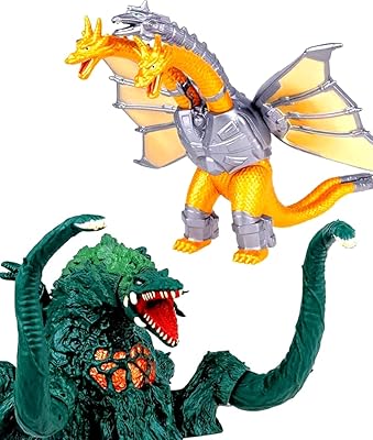 Godzilla, roi des monstres 2 pièces - biollante et roi ghidorah, étui de transport. DIAYTAR COTE D'IVOIRE est une boutique en ligne généraliste qui se positionne comme la référence en matière de commerce électronique en Côte d'Ivoire, proposant plus de 300 000 références de produits pour répondre à tous les besoins de la vie quotidienne. Les clients bénéficient d'une navigation facile et sécurisée pour trouver et acheter leurs produits en ligne avec facilité. Les promotions régulières et la qualité des produits sont les atouts majeurs de DIAYTAR COTE D'IVOIRE