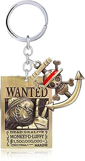 Porte-clés anime one piece luffy squelette chapeau de paille pirate porte-clés accessoires