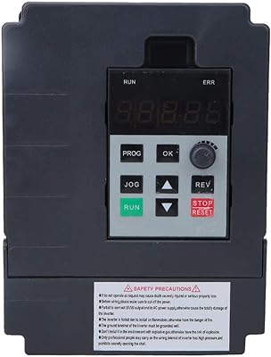 Convertisseur de fréquence variable monophasé à triphasé variateur 12a vfd avec protection contre