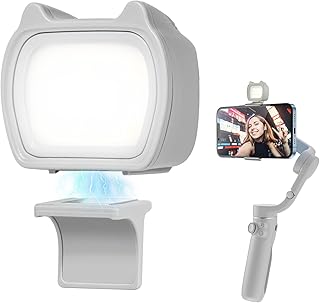 Lumière de remplissage om pour dji osmo mobile 6/om 5/om 4/om se/insta360 streaming