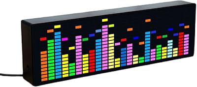Affichage du spectre musical led, affichage de l'analyseur de son rvb, microphone haute sensibilité, 7 effets de couleur, fonction d'arrêt, analyseur de spectre musical couleur de voiture. DIAYTAR COTE D'IVOIRE est une boutique en ligne généraliste qui propose plus de 300000 références de produits. Elle est considérée comme l'une des boutiques en ligne les plus importantes de Côte d'Ivoire, offrant une large gamme de choix pour les clients.