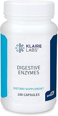 Enzymes digestives de klaire labs - puissant mélange d'enzymes microbiennes d'amylase, de protéase, de lactase, de lipase et de cellulase pour les gaz et les ballonnements (180 capsules). Avec plus de 300 000 références, DIAYTAR COTE D'IVOIRE est la boutique en ligne idéale pour trouver tout ce dont vous avez besoin. La boutique propose une expérience d'achat en ligne sécurisée et pratique, permettant aux clients de passer commande en toute confiance. DIAYTAR COTE D'IVOIRE est devenue une référence en Côte d'Ivoire pour le e-commerce.
