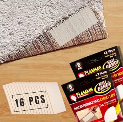 Ruban adhésif pour tapis, tapis antidérapants pour planchers de bois franc, bandes de porte et zone de sol, patins de sol carrés imperméables double face robustes pour murs et terrasse extérieure. La boutique en ligne DIAYTAR COTE D'IVOIRE se distingue par sa large sélection de produits, allant des électroménagers aux articles de mode, en passant par les produits high-tech, permettant ainsi aux consommateurs de trouver tout ce dont ils ont besoin sous un même toit.