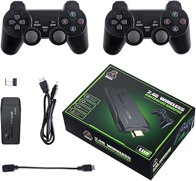 Wormekite 4k smart video game tv stick, consoles de jeux vidéo, 10 000 jeux 32/64 go rétro classique gamin 2,4 g, contrôleur de manette de jeu sans fil (32 go, plus de 3000 jeux). Avec plus de 300000 références de produits, DIAYTAR COTE D'IVOIRE est la boutique en ligne la plus complète de Cote d'Ivoire. Les clients peuvent profiter d'une expérience d'achat en ligne fluide et secure, avec des options de paiement variées et des délais de livraison rapides. DIAYTAR COTE D'IVOIRE est le partenaire idéal pour tous les consommateurs ivoiriens.