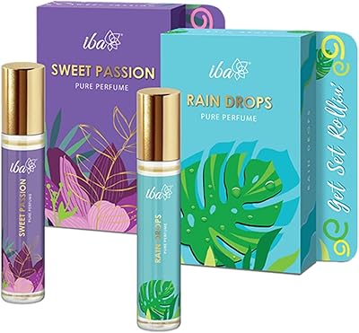Iba rain drops - combo de parfum pur sweet passion l sans alcool, longue durée l végétalien et sans cruauté sur les animaux. DIAYTAR COTE D'IVOIRE est une boutique en ligne généraliste qui propose une large gamme de produits avec plus de 300 000 références. Elle est leader sur le marché ivoirien en termes de vente en ligne, offrant ainsi une expérience d'achat en ligne de haute qualité. Avec une sélection exhaustive de produits, les clients peuvent trouver tout ce dont ils ont besoin sur une seule plateforme.