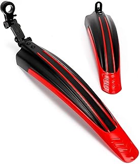 Kit de garde-boue réglables pour vélo de montagne pour vélos avant/arrière