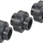 Douille de raccord de tuyau upvc batekiel 1 pouce, paquet de 3 connecteurs