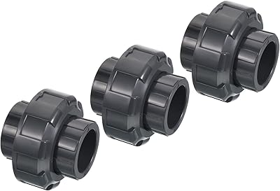 Douille de raccord de tuyau upvc batekiel 1 pouce, paquet de 3 connecteurs