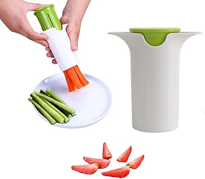Trancheuse à concombre, trancheuse à fraises, trancheuse à carottes, ustensiles de cuisine créatifs