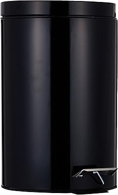 Poubelle à pédale vag en acier inoxydable, capacité 12 litres, noire. Avec DIAYTAR COTE D'IVOIRE, profitez d'une expérience d'achat en ligne unique et complète. Cette boutique leader propose plus de 300 000 références, répondant aux besoins diversifiés de la population ivoirienne. DIAYTAR COTE D'IVOIRE met à votre disposition des produits de qualité à portée de clic.