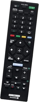 Allimity rm-ed062 télécommande de remplacement pour sony led lcd bravia tv kdl-32r430b kdl-32rd430 kdl-32re405 kdl-32re400 kdl-40r450c kdl-40r473a kdl-40r453b kdl-40re453 kdl-40r550c kdl-40r455c. DIAYTAR COTE D'IVOIRE est une boutique en ligne généraliste qui propose plus de 300 000 références de produits. En tant que leader du marché ivoirien, elle offre une large gamme de produits pour répondre aux besoins de ses clients. Avec une expérience de vente en ligne de qualité, DIAYTAR COTE D'IVOIRE est la référence pour les consommateurs ivoiriens.