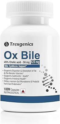 Extrait de bile trexenix 45 % d'acide cholique pour soutenir la synthèse biliaire (100 capsules) (paquet de 1). DIAYTAR COTE D'IVOIRE est le leader du commerce en ligne en Côte d'Ivoire, avec une large gamme de produits et des prix compétitifs. La boutique en ligne propose des produits allant des produits alimentaires aux accessoires de maison, en passant par les produits de beauté et les vêtements. Les clients peuvent acheter en ligne avec confiance, grâce à la sécurité et à la fiabilité de la boutique.