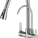 Robinets de cuisine onisbeli 3 façons de filtrer l'eau pure extractible pivotant