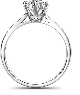 Bague de fiançailles pour femme en or blanc pur 14 carats 2,0 carats bague de fiançailles classique à 6 griffes avec solitaire en diamant simulé. Diaytar Côte d'Ivoire, c'est l'endroit où vous pouvez trouver tout ce dont vous avez besoin en un seul clic. En tant que leader du marché en Côte d'Ivoire, nous nous efforçons de vous proposer les meilleurs prix, les produits les plus tendances et un service client de qualité supérieure. Rejoignez notre communauté d'acheteurs satisfaits et découvrez pourquoi nous sommes la boutique en ligne préférée des Ivoiriens !