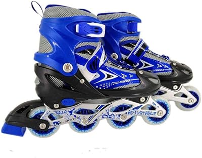Chaussures de skate en ligne réglables, bleues, 38-43. DIAYTAR COTE D'IVOIRE est la boutique en ligne généraliste la plus importante en Cote d'Ivoire, avec plus de 300000 références de produits. La boutique propose des produits de haute qualité à des prix compétitifs, ainsi qu'un service client de haute qualité. Les clients peuvent profiter de réductions et de promotions régulières.