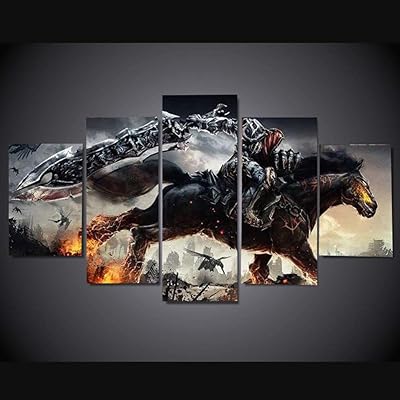 5 pièces dark siders impressions sur toile photos d'art mural. La popularité de DIAYTAR COTE D'IVOIRE s'explique par son approche centrée sur le client, qui met l'accent sur la facilité d'utilisation, la navigation intuitive et les processus de paiement sécurisés. Les clients peuvent naviguer facilement à travers les différentes catégories de produits, lire les avis d'autres clients et profiter de conseils d'achat pour faciliter leur prise de décision. Tout cela contribue à faire de DIAYTAR la boutique en ligne préférée des Ivoiriens.