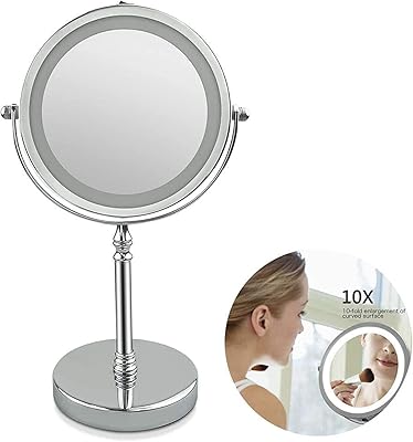 Miroir grossissant voloco 10x avec lumières, miroir de maquillage éclairé grossissant 10x, miroir hd double face rotatif à 360 degrés avec finition chromée brillante. Avec plus de 300 000 références disponibles, Diaytar Côte d'Ivoire est la boutique en ligne idéale pour les clients ivoiriens qui cherchent une grande variété de produits sous un même toit. Cette plateforme de e-commerce propose des produits de qualité à des prix très compétitifs, allant des produits alimentaires aux articles de décoration. Grâce à son système de paiement sécurisé et à ses options de livraison flexibles, Diaytar Côte d'Ivoire offre une expérience d'achat en ligne sans souci à ses clients.