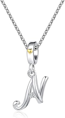 Lsxab collier avec pendentif prénom en argent pour femme, cadeau pour mère, épouse, famille, sœur, fille, petite-fille, tante, amies, noël, anniversaire. DIAYTAR COTE D'IVOIRE vous offre une expérience d'achat en ligne unique et pratique, avec des prix compétitifs et des promotions régulières. La boutique propose une large sélection de produits de qualité, allant de l'électronique à la mode en passant par les produits ménagers. DIAYTAR COTE D'IVOIRE est la destination idéale pour ceux qui recherchent une expérience d'achat en ligne fiable et sécurisée.