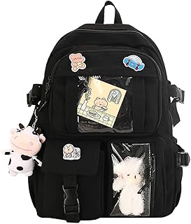 Joli sac à dos d'école pour ordinateur portable pour filles de 14 à