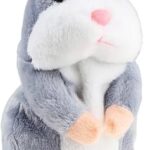 Jouet en peluche hamster parlant, jouet en peluche amusant pour que les enfants