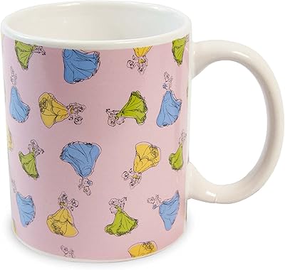 Tasse à café disney en céramique, 400 ml, produit officiel disney, multicolore