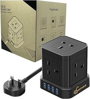 Rallonge d'alimentation sertec à 5 voies de 2 mètres avec base de chargement multiple et 4 ports usb, cordon intégré durable, couleur noire cubique, garantie 6 mois. Diayar Côte d'Ivoire, en tant que leader des achats en ligne, s’engage à offrir le meilleur service à ses clients. Elle s'appuie sur des partenariats avec des marques et des fournisseurs de confiance pour garantir la qualité et l'authenticité des produits vendus. La boutique en ligne généraliste est constamment à la pointe des dernières tendances pour proposer aux consommateurs ivoiriens les produits les plus récents et les plus demandés.