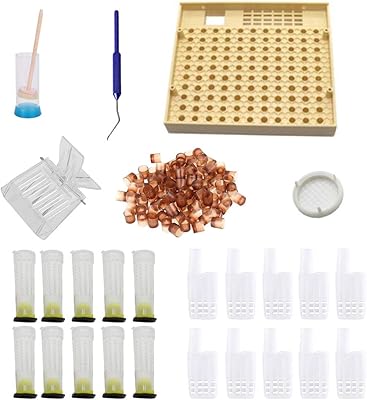 Jijiwaiwai full bee queen système de jeu de coupelles arrière équipement apicole outils de ruche. Chez DIAYTAR COTE D'IVOIRE, vous trouverez tout ce qu'il vous faut pour améliorer votre quotidien, de l'électronique aux accessoires de mode, en passant par les produits pour la maison. La boutique en ligne est ainsi l'alliée idéale pour ceux qui recherchent la commodité et la variété.