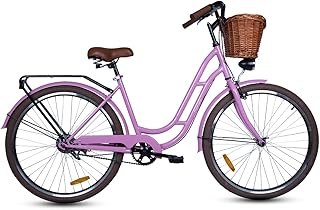 Mogoo florida single speed ​​cruiser bike 24/26 pouces, vélo de ville classique, vélo
