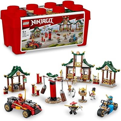 Lego ninjago 71787 coffret de briques creative ninja (530 pièces)
